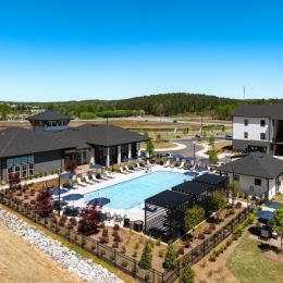 outdoor amenities and pool